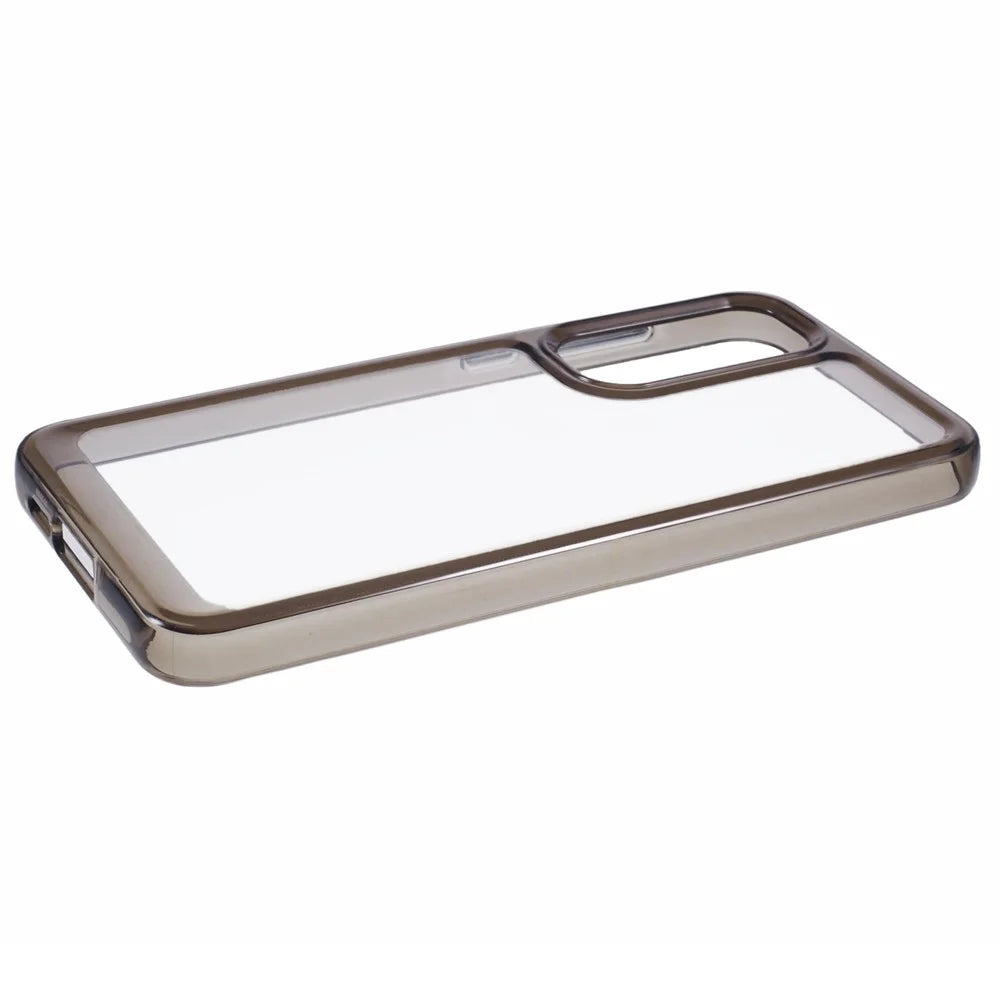 For Samsung Galaxy A35 5G Case TPU+PC 2.0mm Drop-Proof Cell Phone Cover - Transparent Black - 5