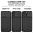 For iPhone 15 Pro Max Case PC+TPU Magnetic Phone Shell with Slide Camera Cover - Black - 5