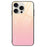 For iPhone 16 Pro Case Tempered Glass+TPU Gradient Color Phone Shell - Gold / Pink - 1