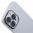 DKSM Series For iPhone 16 Pro Case TPU Protective Cell Phone Cover Electroplated Camera Frame - Transparent White - 6