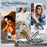 For Samsung Galaxy S23+ Case Magnetic Case Ring Holder PC+TPU Phone Cover - Transparent Black - 4