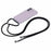 For iPhone 16 Case Reinforced Corners TPU+PC Clear Phone Cover with Lanyard - 2