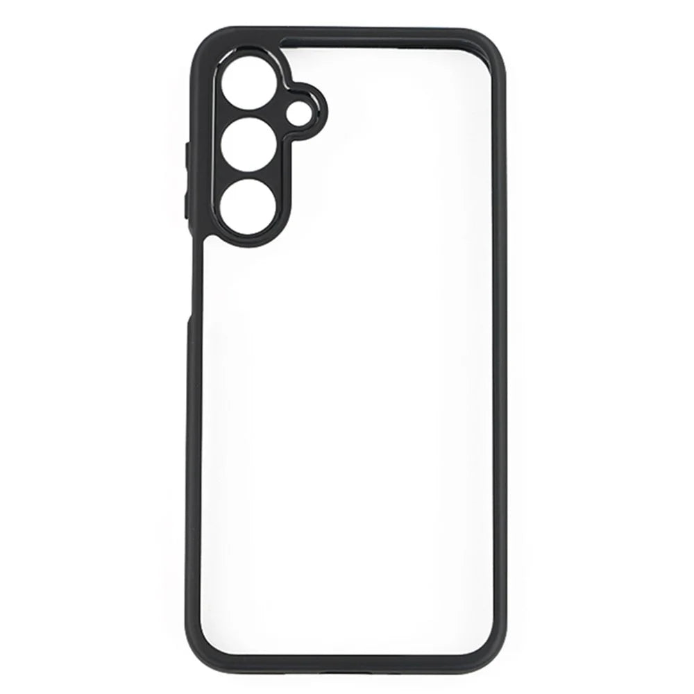 For Samsung Galaxy M35 5G Protective Case PC+TPU Clear Back Phone Cover - 1