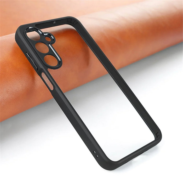 For Samsung Galaxy M35 5G Protective Case PC+TPU Clear Back Phone Cover - 6