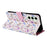 For Samsung Galaxy S24 FE Case RFID Blocking Flower Leather Phone Cover - Butterfly Flower - 4