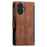 For iPhone 16 Case Vintage Splicing Shockproof Leather Phone Cover - Blue - 6