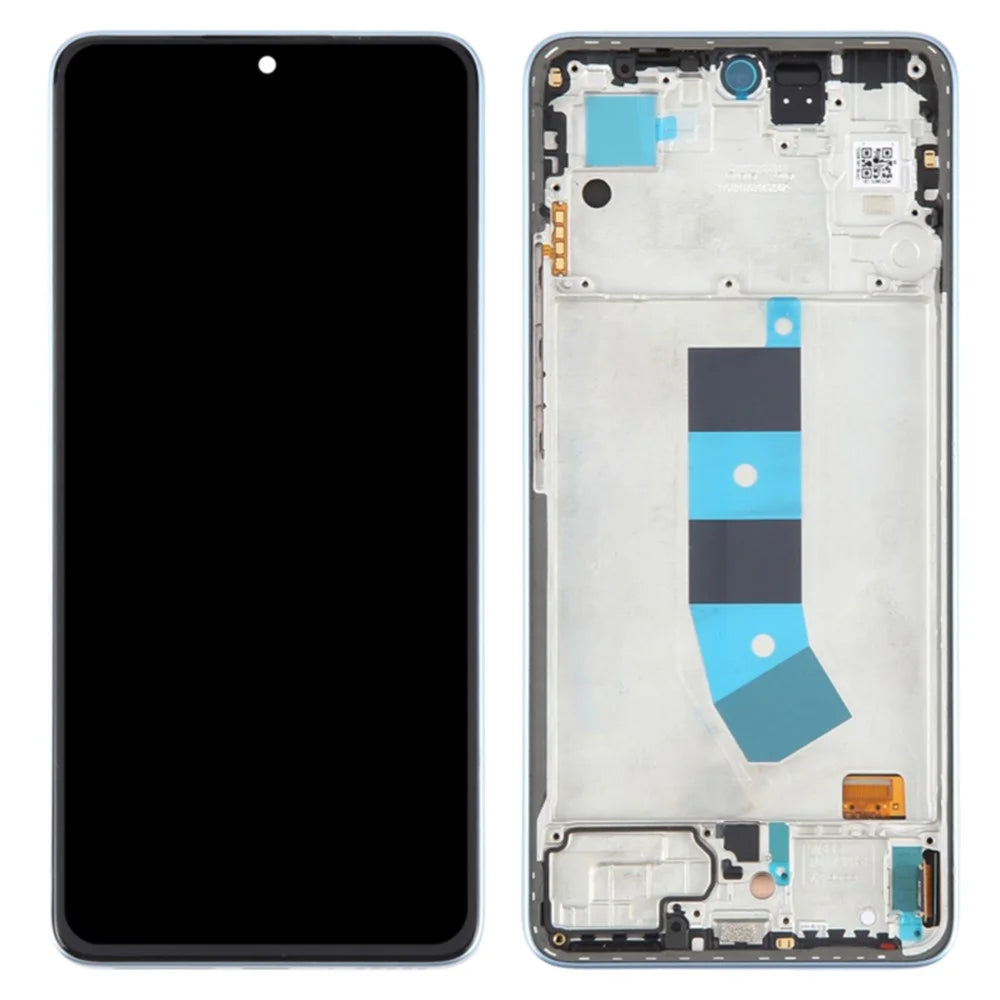 For Xiaomi Redmi Note 13 4G Grade C LCD Screen and Digitizer Assembly + Frame Part (TFT Technology) (Without Logo) - Blue - 1