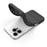 For iPhone 16 Pro Case Anti-Drop TPU Phone Cover Precise Lens Protection - Black - 5