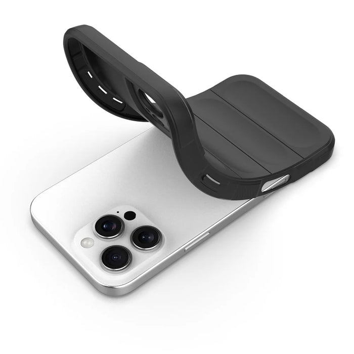 For iPhone 16 Pro Case Anti-Drop TPU Phone Cover Precise Lens Protection - Black - 5