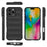 For iPhone 16 Pro Case Anti-Drop TPU Phone Cover Precise Lens Protection - Black - 6