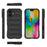 For iPhone 16 TPU Case Scratch-Resistant Rugged Back Soft Phone Cover - Black - 6