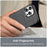 For iPhone 16 Pro Max Case Grid Design Soft TPU Phone Cover - Black - 5