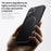 For iPhone 16 Plus Magnetic Case Ring Holder Kickstand PC+TPU Shockproof Phone Cover - Black - 4