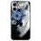 For iPhone 16 Plus Case Pattern Printing Tempered Glass+TPU Phone Cover - Wolf - 1