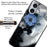 For iPhone 16 Plus Case Pattern Printing Tempered Glass+TPU Phone Cover - Wolf - 2