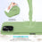 For iPhone 16 Pro Max Case Anti-Drop Liquid Silicone Soft Lining Back Phone Cover - Mint Green - 4