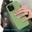 For iPhone 16 Pro Max Case Anti-Drop Liquid Silicone Soft Lining Back Phone Cover - Mint Green - 7