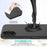 For iPhone 16 Plus Case Liquid Silicone Soft Lining Back Phone Cover - Black - 4