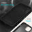 For iPhone 16 Plus Case Liquid Silicone Soft Lining Back Phone Cover - Black - 6