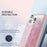 For iPhone 16 Pro Case Gradient Feather Pattern Camera Protection Phone Cover - Pink - 6