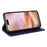 For iPhone 16 Plus Case Leather Phone Cover with RFID Blocking Wallet - Blue - 3