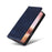 For iPhone 16 Plus Case Leather Phone Cover with RFID Blocking Wallet - Blue - 5