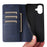 For iPhone 16 Plus Case Leather Phone Cover with RFID Blocking Wallet - Blue - 6