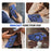 For iPhone 16 Plus Case Compatible with MagSafe Kickstand TPU+PC Phone Cover - Navy Blue - 2