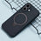 For iPhone 16 Plus Case Compatible with MagSafe Kickstand TPU+PC Phone Cover Carbon Fiber Texture - 6