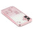 KADEM For iPhone 16 Plus Case TPU Phone Cover Glitter Gradient Ring Kickstand Function - Rose Gold - 6
