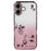 KADEM For iPhone 16 Case TPU Bling Glitter Phone Cover Gradient Shiny Design - Rose Gold - 1