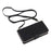 For iPhone 16 Pro Case Zipper Wallet PU Leather Rhombus Phone Cover with 2 Straps - Black - 6