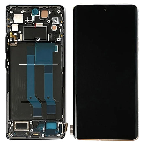 For Xiaomi Civi / Civi 1S Grade S OEM Super AMOLED Screen and Digitizer Assembly + Frame (Without Logo) - Black - 1
