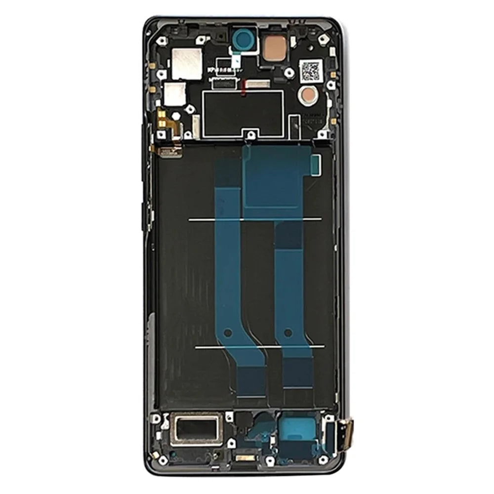 For Xiaomi Civi / Civi 1S Grade S OEM Super AMOLED Screen and Digitizer Assembly + Frame (Without Logo) - Black - 2