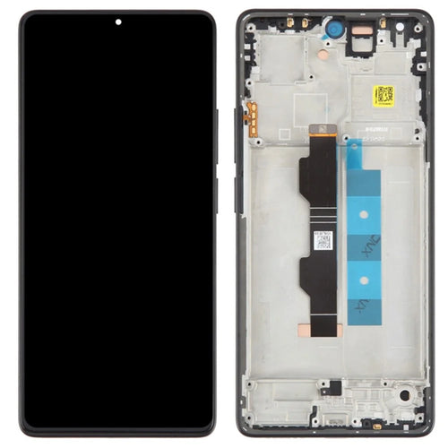 For Xiaomi Redmi Note 13 Pro 4G / Poco M6 Pro 4G Grade C LCD Screen and Digitizer Assembly + Frame Part (TFT Technology) (Without Logo) - Black - 1