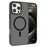 For iPhone 16 Pro Magnetic Case TPU+PC Phone Cover Matte Skin-Friendly Touch - Black - 1