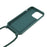For iPhone 16 Pro Max Case TPU Soft Shockproof Phone Cover with Adjustable Lanyard - Dark Green - 5