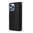 R20 For iPhone 13 Pro Max Case Zipper Wallet Phone Leather Cover with Hand Strap - Black - 7