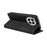 BETOPNICE 003 For OnePlus Ace 3 Pro 5G Leather Case Stand Wallet Phone Cover - Black - 4