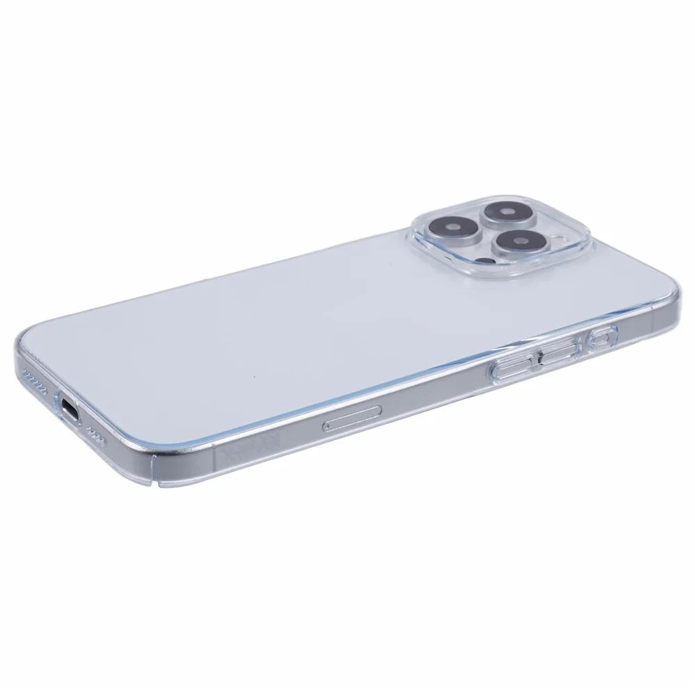 X-LEVEL For iPhone 16 Pro Case Ultra Slim Hard Back PC Clear Phone Cover - Transparent - 4