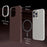 For iPhone 15 Pro Max Case Compatible with MagSafe Hard PC Phone Cover Carbon Fiber Pattern - Blue / Green - 3