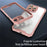 For iPhone 13 Pro Case Acrylic+TPU Reinforced Corners Protective Cover with Lens Film - Pink - 6