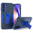 For Samsung Galaxy A35 5G Case Shockproof TPU+PC Kickstand Phone Protector - Sapphire / Dark Blue - 1