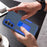 For Samsung Galaxy A35 5G Case Shockproof TPU+PC Kickstand Phone Protector - Sapphire / Dark Blue - 6