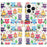 For iPhone 16 Pro Max Case PU Leather Wallet Phone Cover Pattern Print - Owls Sticker - 1