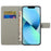 For iPhone 16 Pro Max Case PU Leather Wallet Phone Cover Pattern Print - Owls Sticker - 2