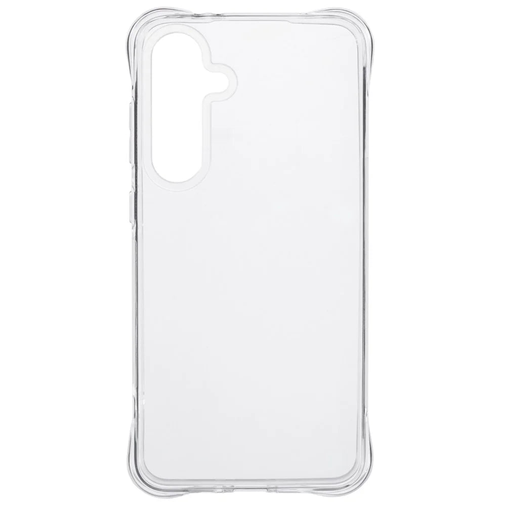 For Samsung Galaxy S24 FE Case Shockproof TPU Phone Cover with Tempered Glass Screen Protector, Camera Lens Film - 2