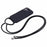 For iPhone 16 Plus Case TPU Protective Crossbody Lanyard Phone Cover - Black - 2