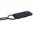 For iPhone 16 Plus Case TPU Protective Crossbody Lanyard Phone Cover - Black - 4