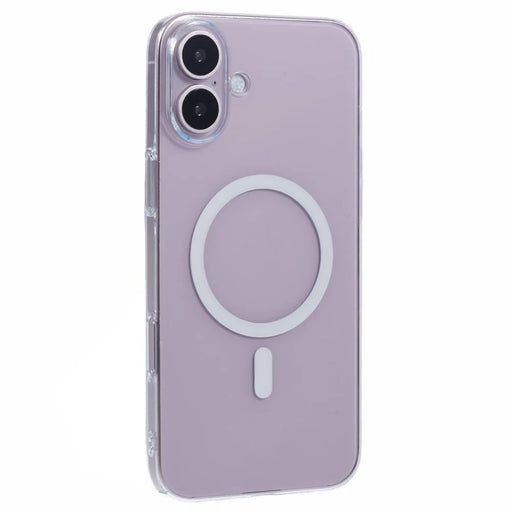 X-LEVEL For iPhone 16 Plus Magnetic Case Slim Shockproof Hard PC Clear Phone Cover - Transparent - 1